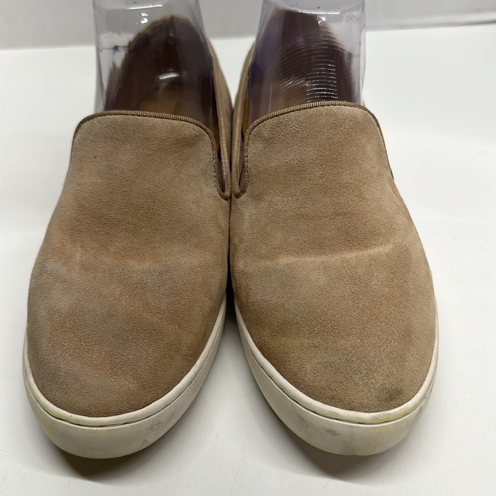 Birdies The Swift Slip On Loafer Shoes Brown Tan Suede Sneaker Womens Size 8.5 - Picture 4 of 12